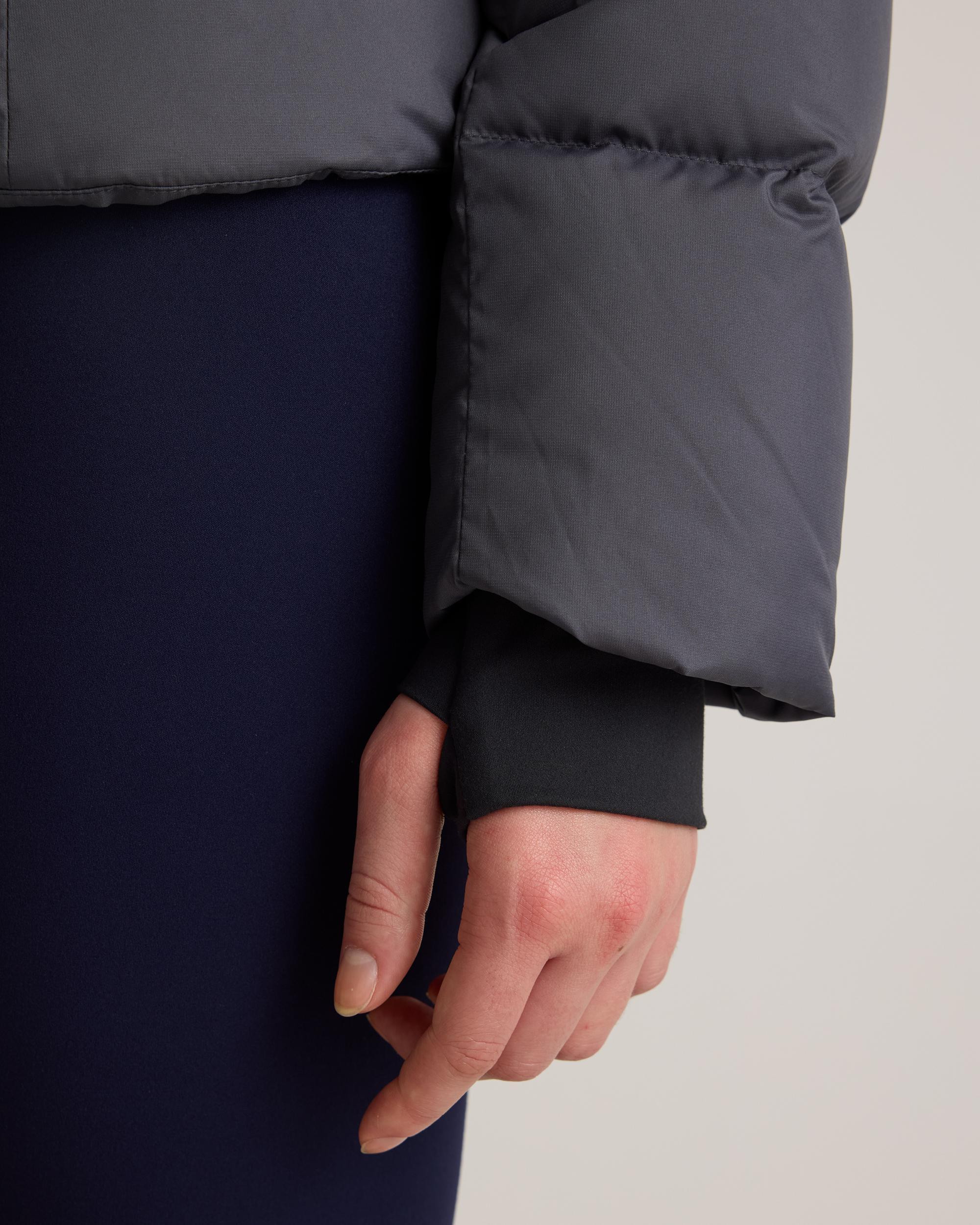 Quince | Women's Responsible Down Cinch Waist Puffer Jacket Size XS, Recycled Polyester Product Image