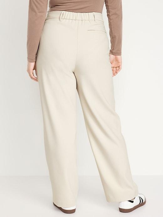 Extra High-Waisted Taylor Trouser Wide-Leg Pants Product Image