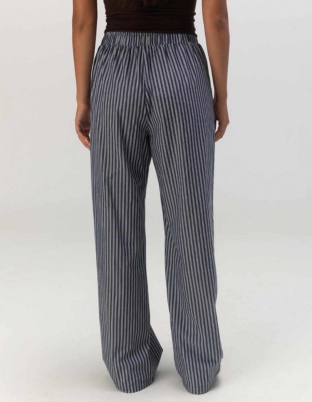 FULL TILT Womens Poplin Boxer Pants - NAVY COMBO Product Image