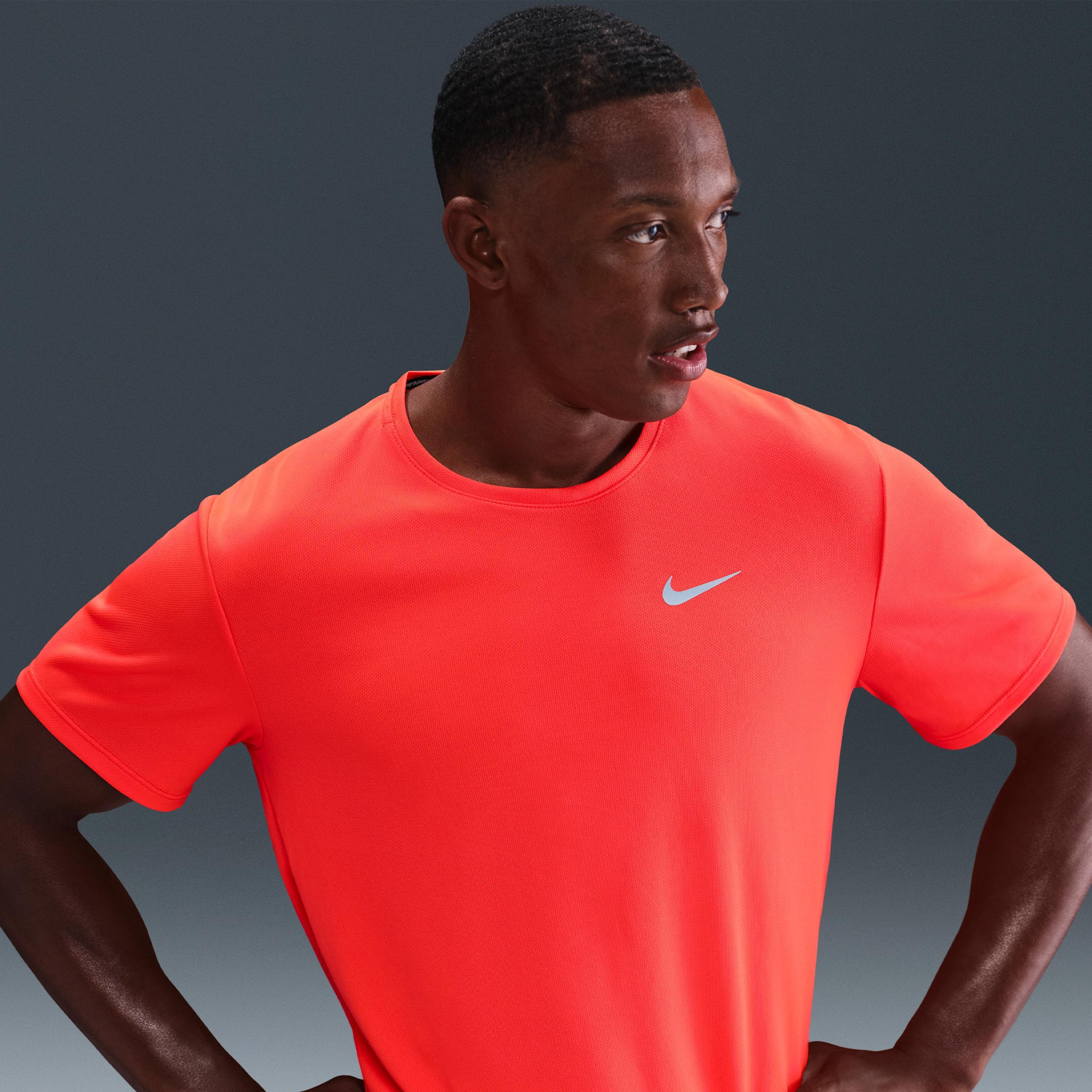 Nike Miler Men's Dri-FIT UV Short-Sleeve Running Top Product Image