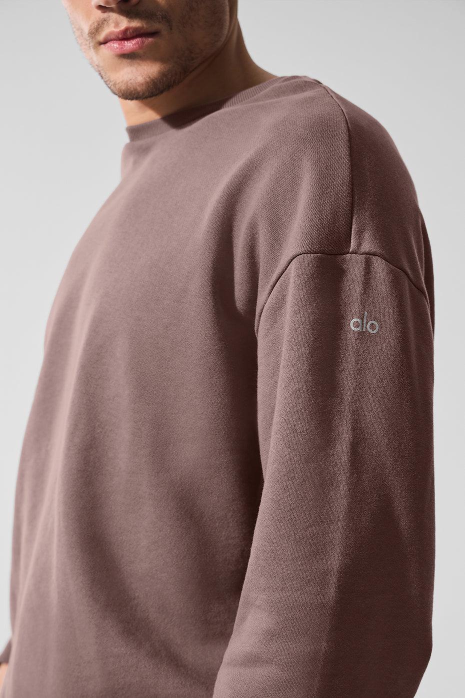 Chill Crew Neck Pullover - Mushroom Male Product Image
