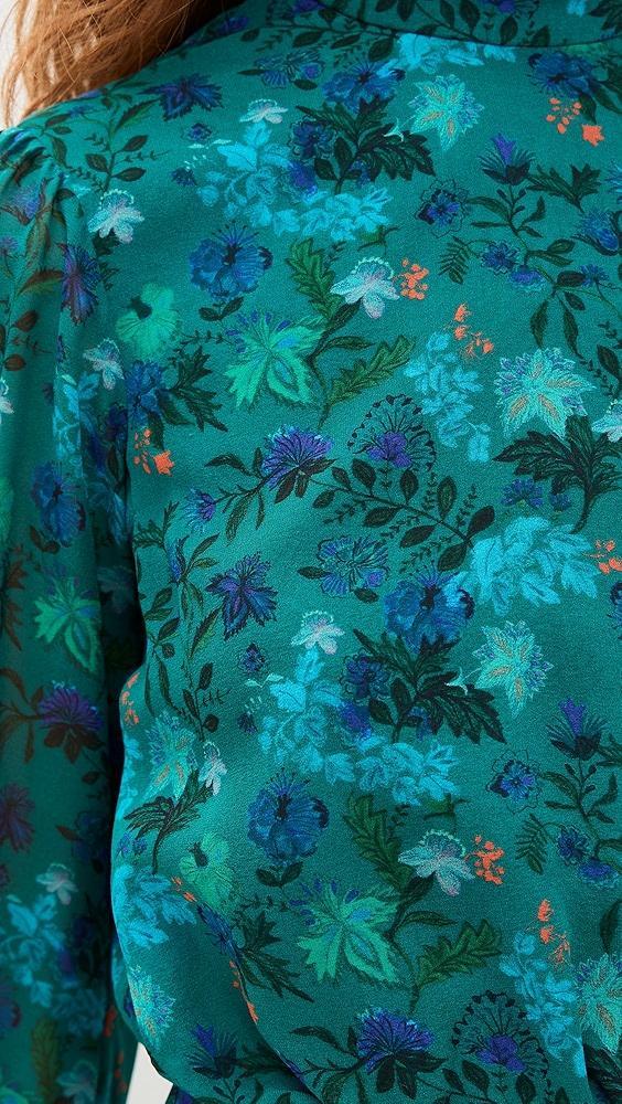 SALONI Isa Ruffle Dress | Shopbop Product Image