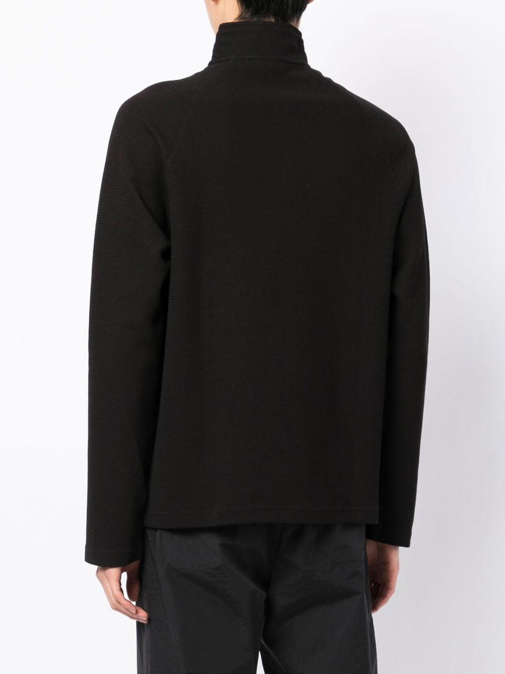 Funnel-neck Sweatshirt In Black Product Image