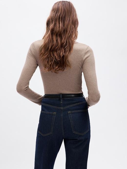Mini Rib Crewneck T-Shirt Product Image