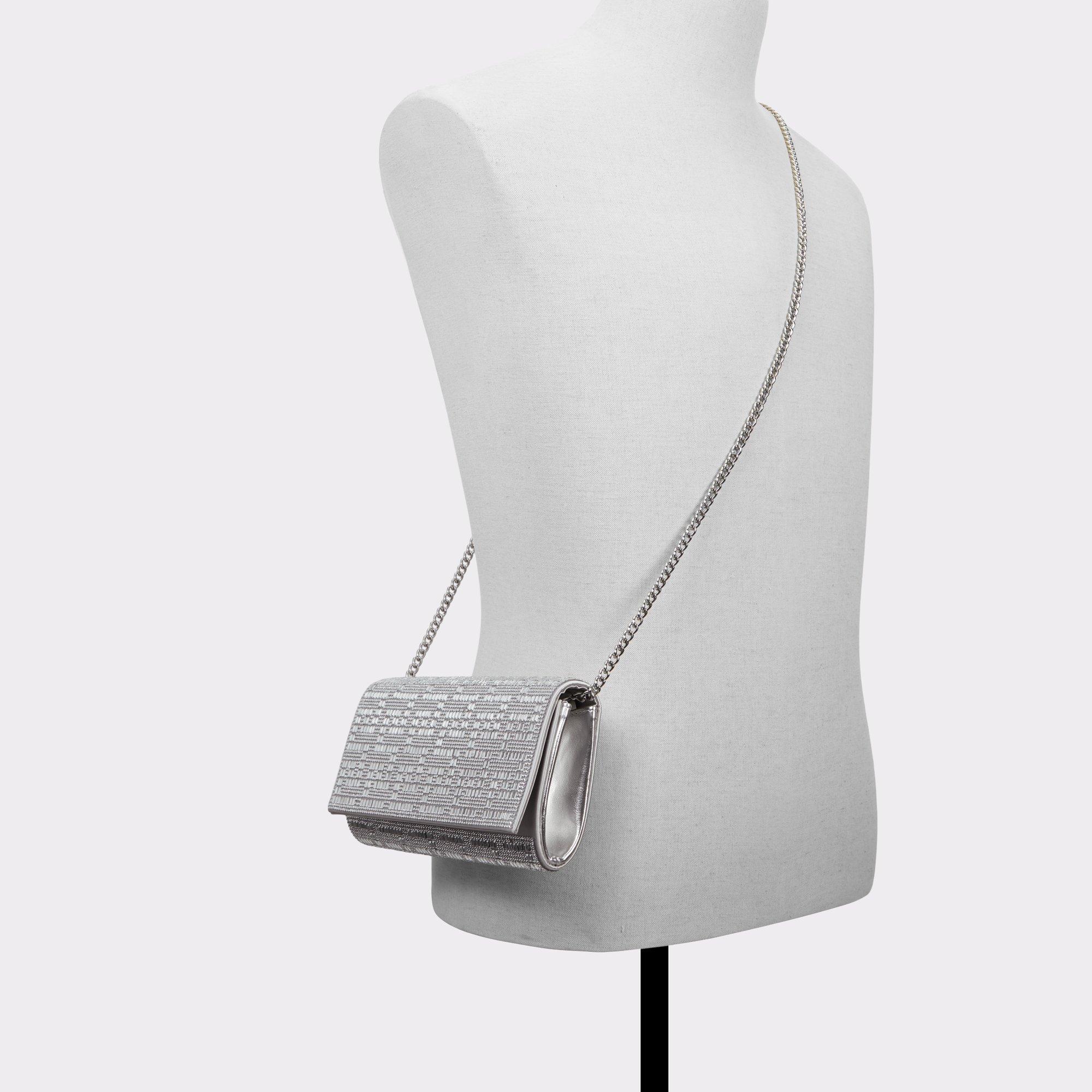 ALDO Fahari - Women's Clutches & Evening Bag Handbag - Silver Product Image
