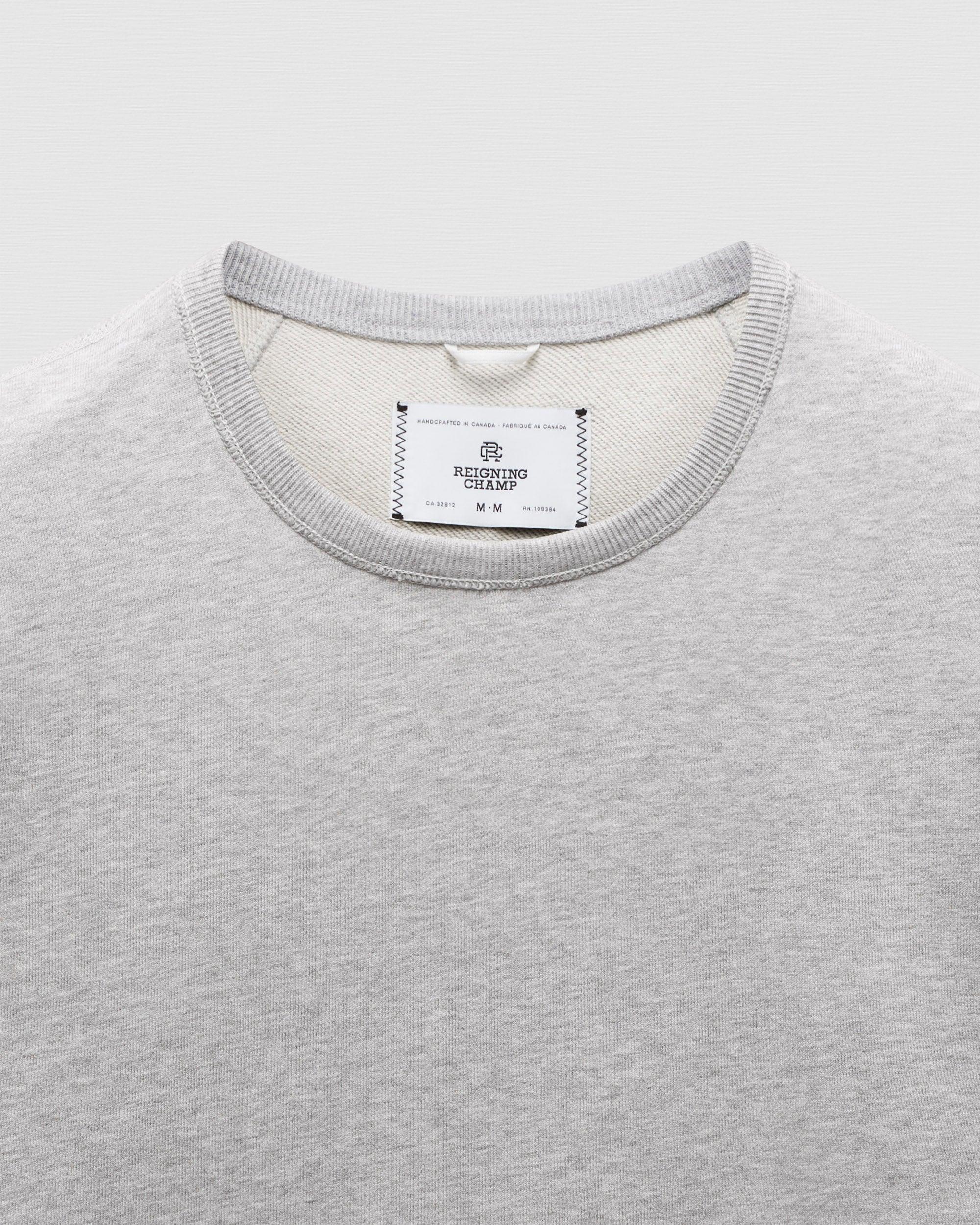 Midweight Terry Slim Crewneck Male Product Image