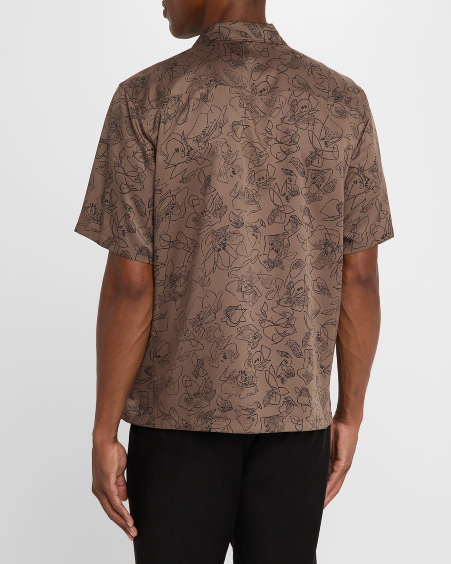 Mens Noll Floral Short-Sleeve Shirt Product Image