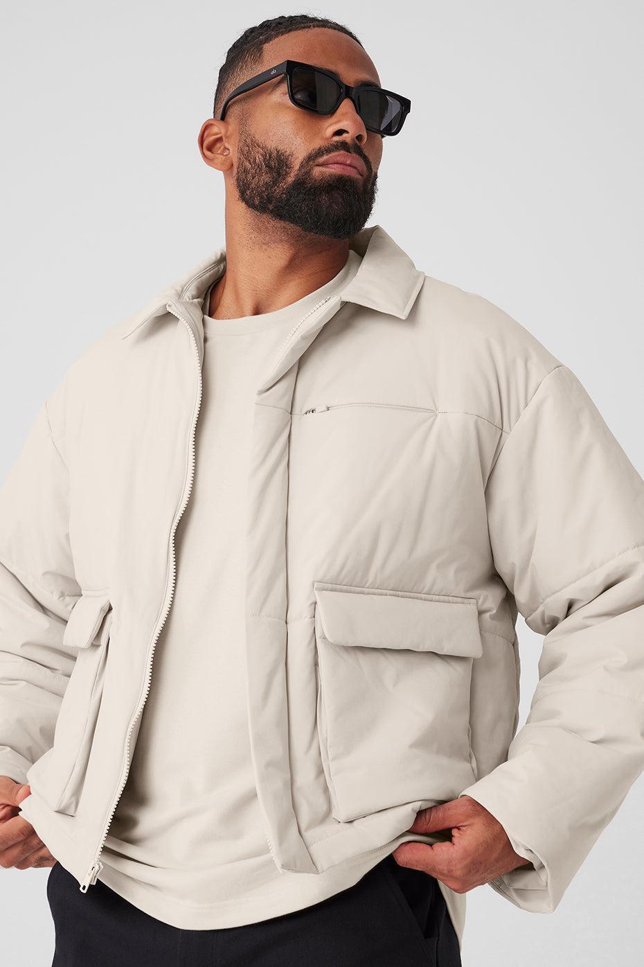 Voyage Utility Cargo Jacket - Bone Product Image