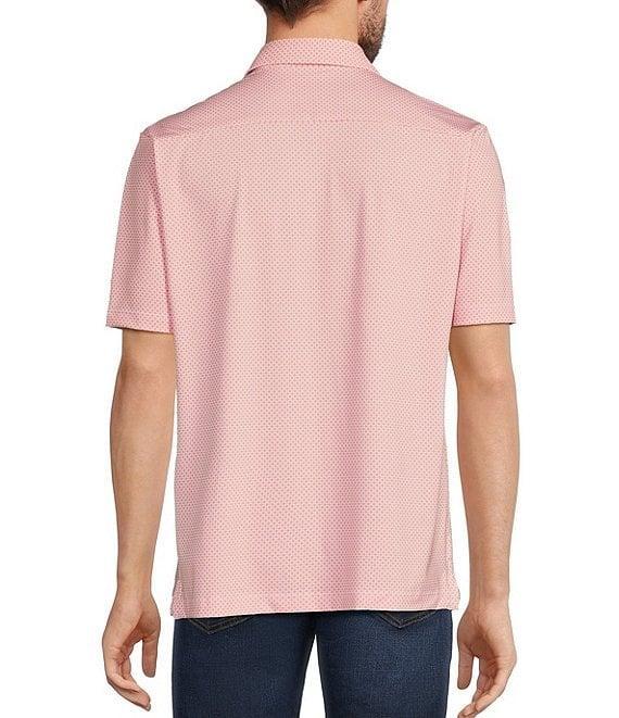 Hart Schaffner Marx Luxury Performance Short Sleeve Micro Floral Coatfront Shirt Product Image