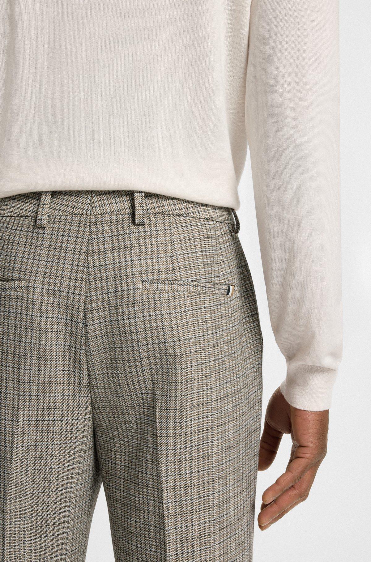 Relaxed-fit wrapped pants in stretch fabric Product Image