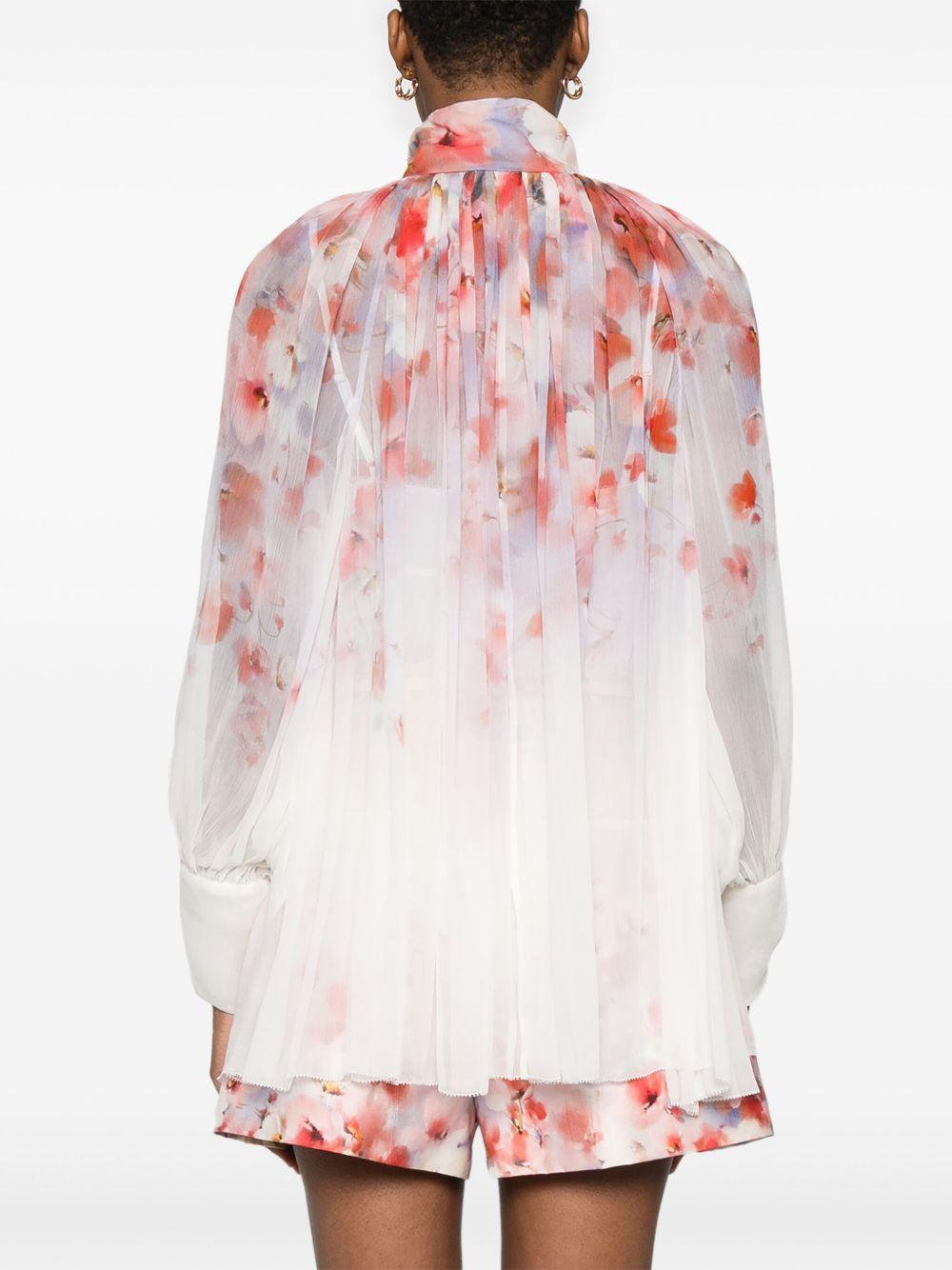 Crush smock blouse Product Image