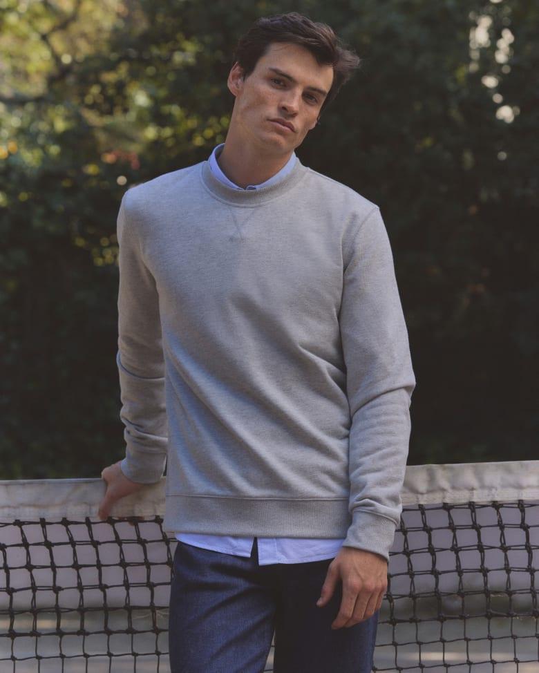 Mens Off-Duty Terry Crew T-Shirt by Everlane Product Image