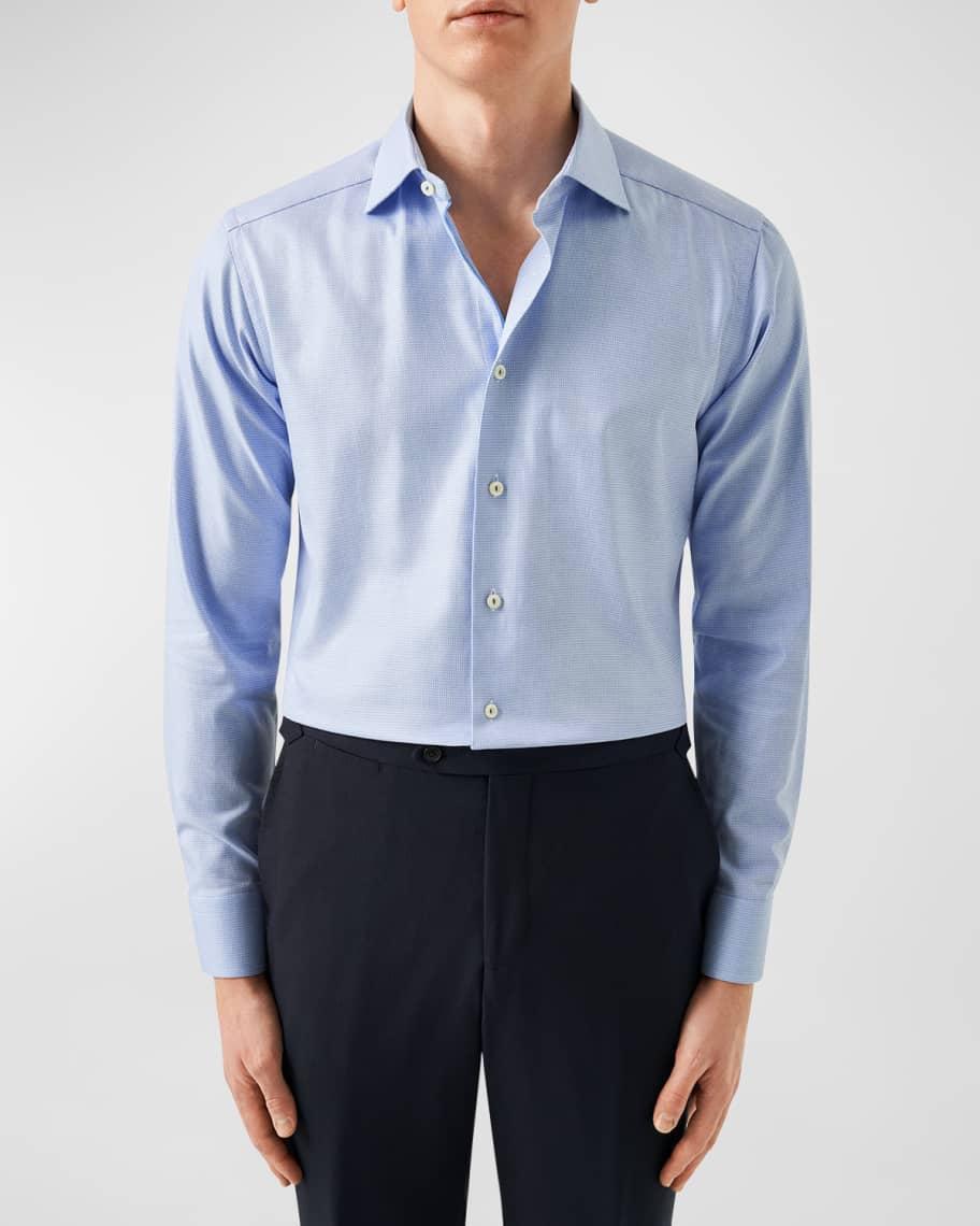 Mens Organic Cotton Signature Twill Slim-Fit Dress Shirt Product Image