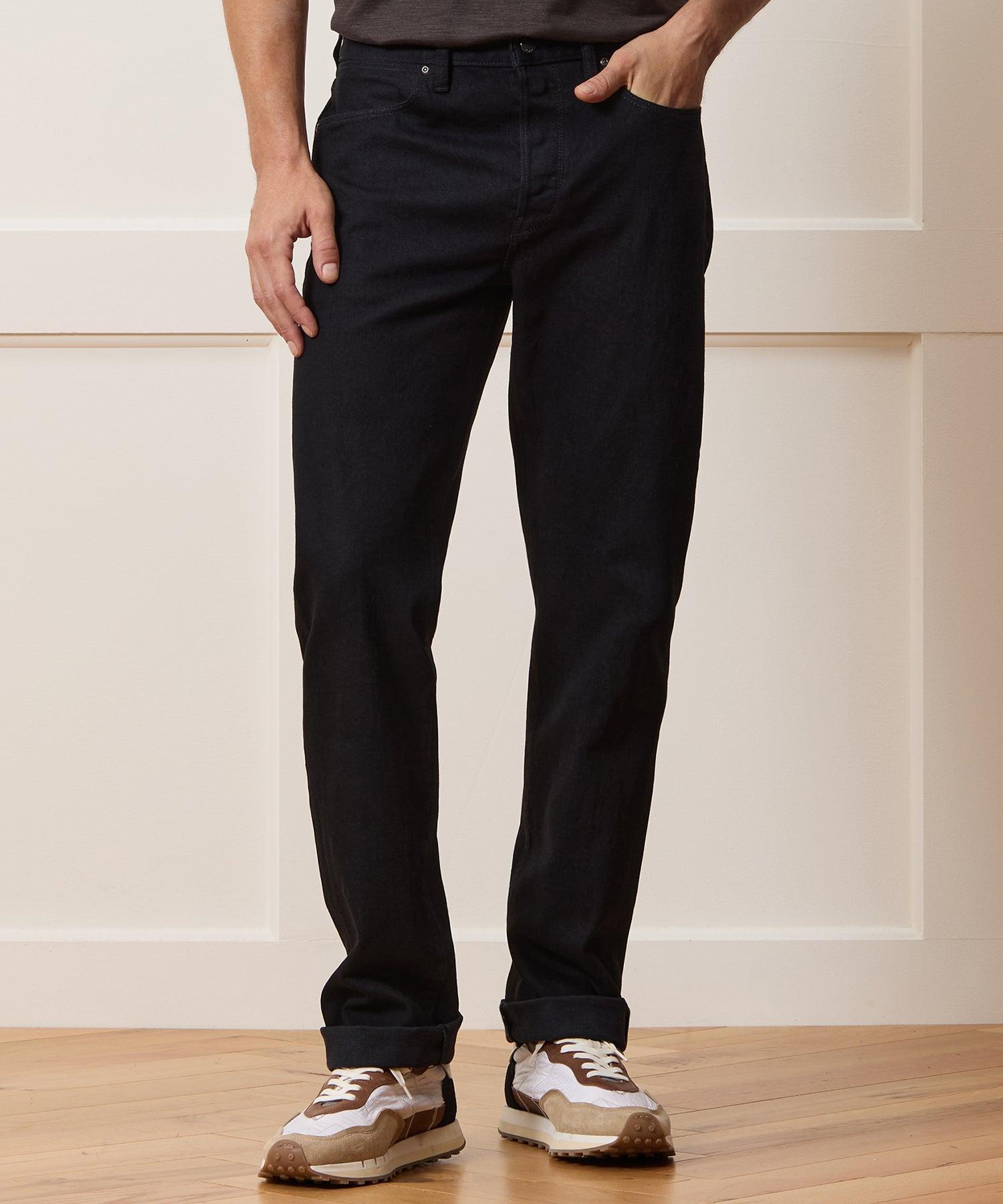 Straight Japanese Selvedge Stretch Jean Product Image