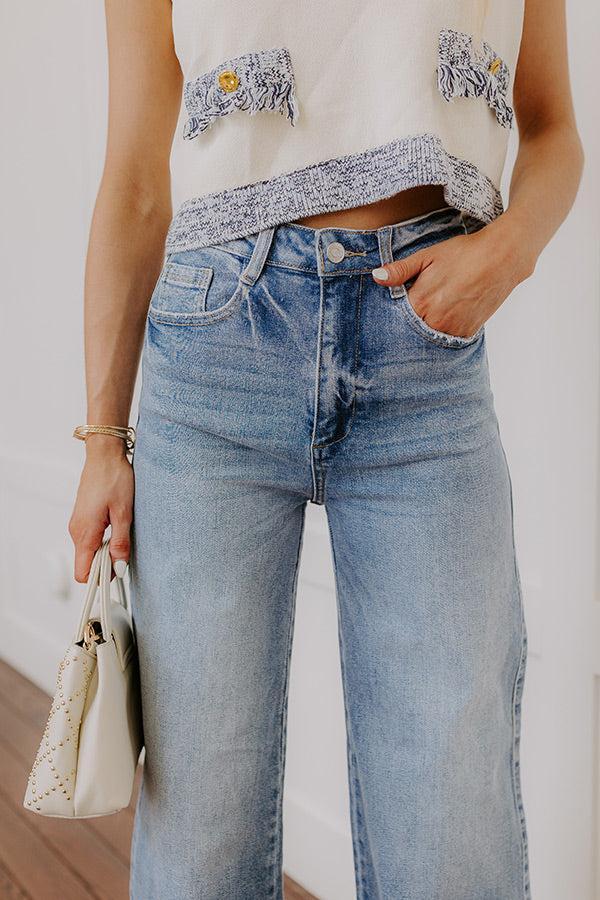 The Eva High Waist Wide Leg Jean Product Image