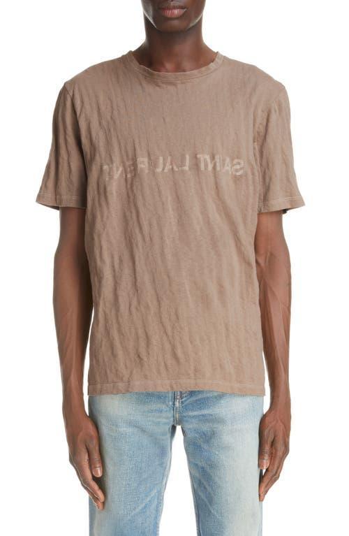 Mens Reverse Logo Tee Product Image