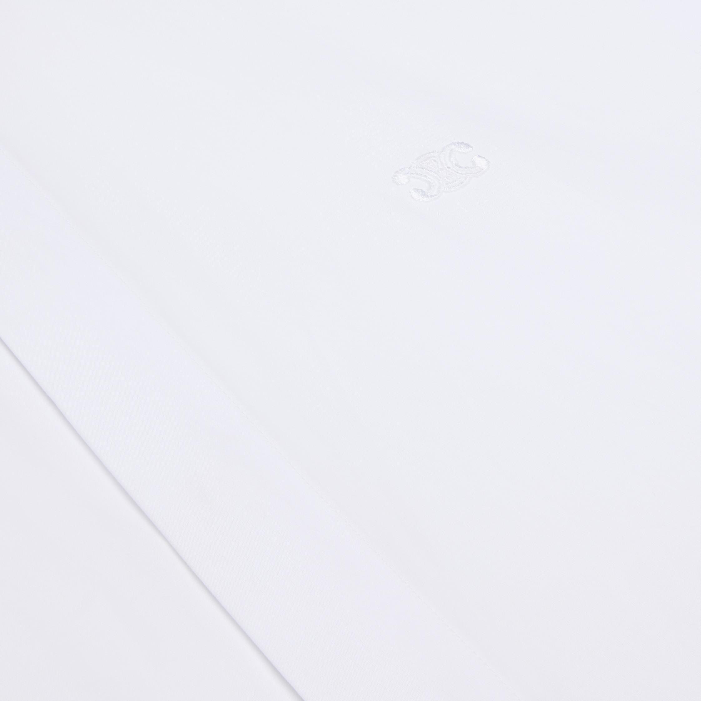 loose shirt in cotton poplin Product Image