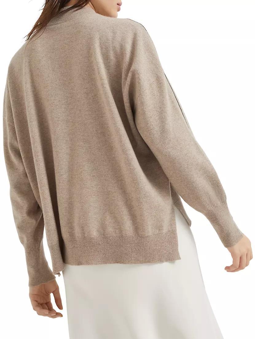 Cashmere Mock Neck Sweater Product Image