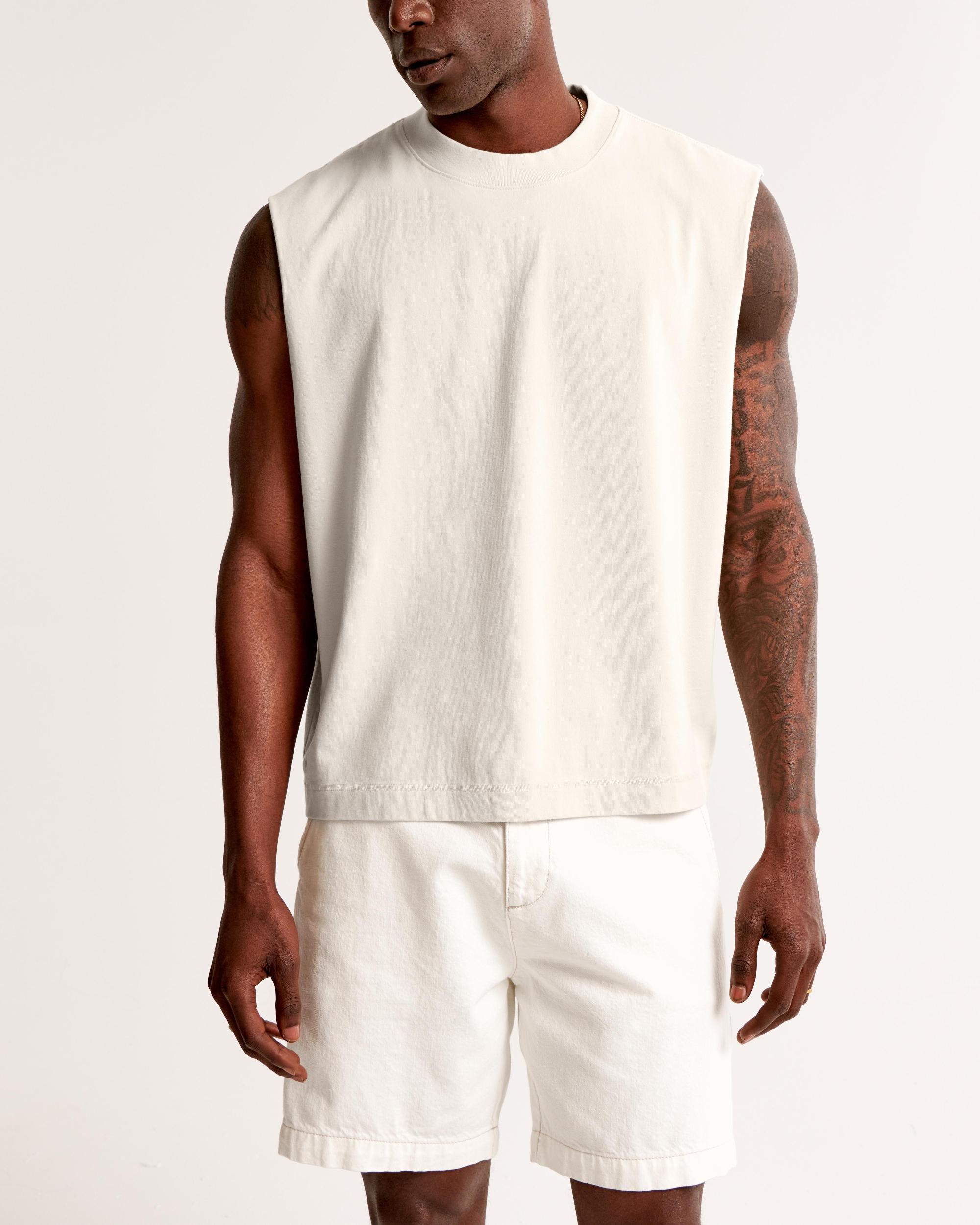 Premium Heavyweight Cropped Tank Product Image