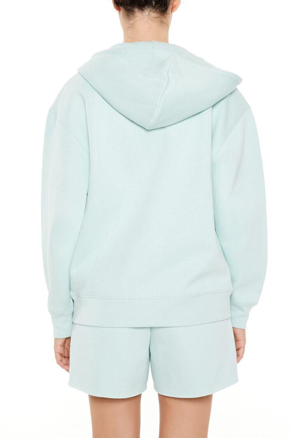 Fleece Zip-Up Hoodie | Forever 21 Product Image
