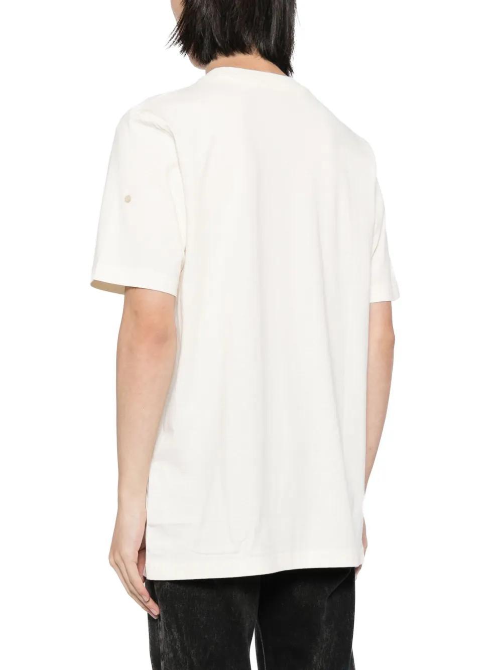 abstract heron-print T-shirt Product Image