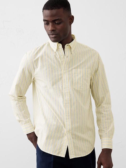 Slim Cotton Shirt Product Image