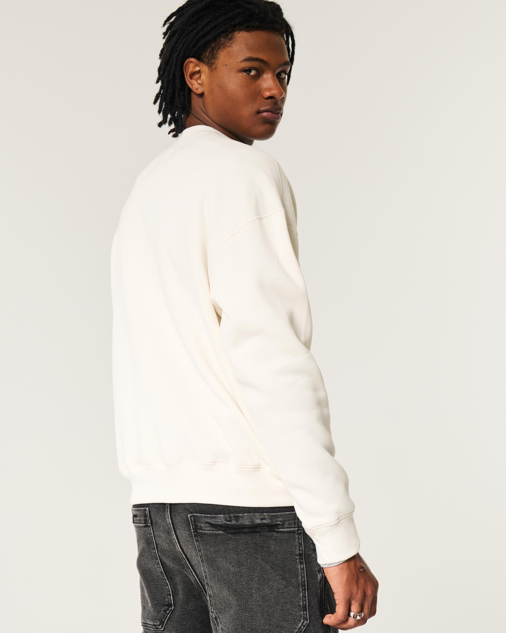 Boxy University of Maryland Graphic Crew Sweatshirt Product Image