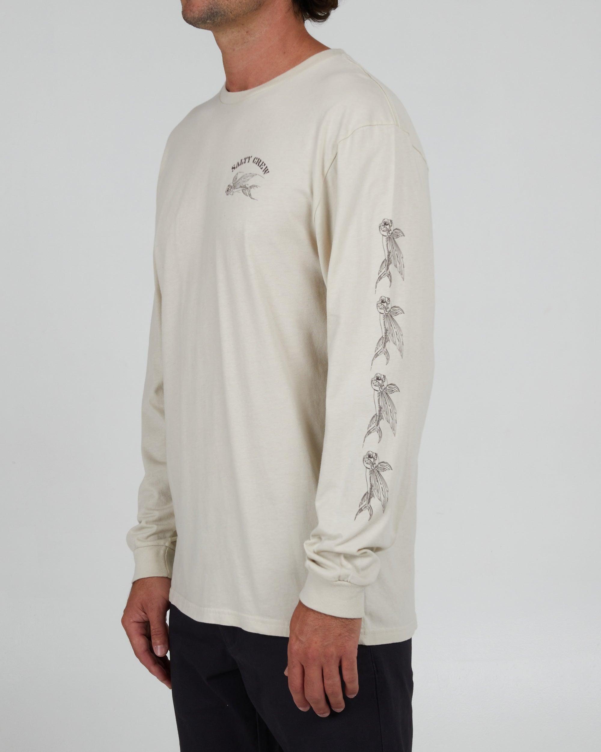 Kamikaze Premium L/S Tee - Bone Product Image