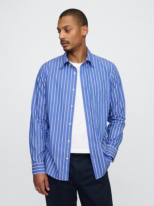Organic Cotton Poplin Classic Shirt Product Image