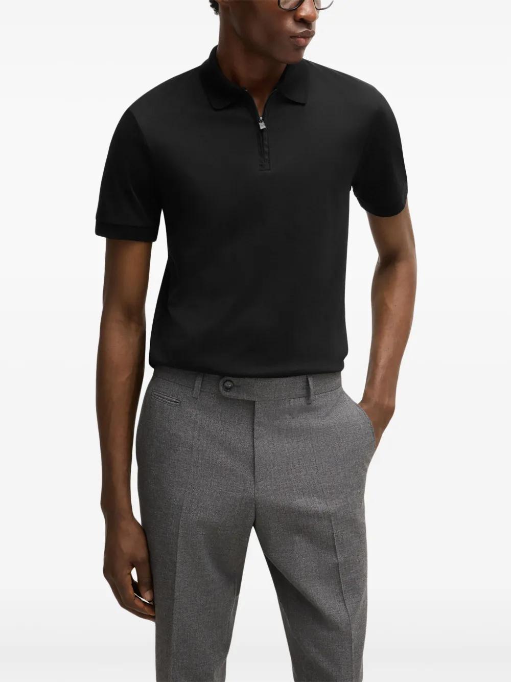 cotton polo shirt Product Image