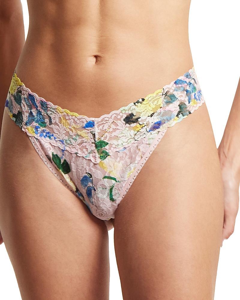 Hanky Panky Signature Lace Printed Original Rise Thong (Staycation) Women's Underwear Product Image