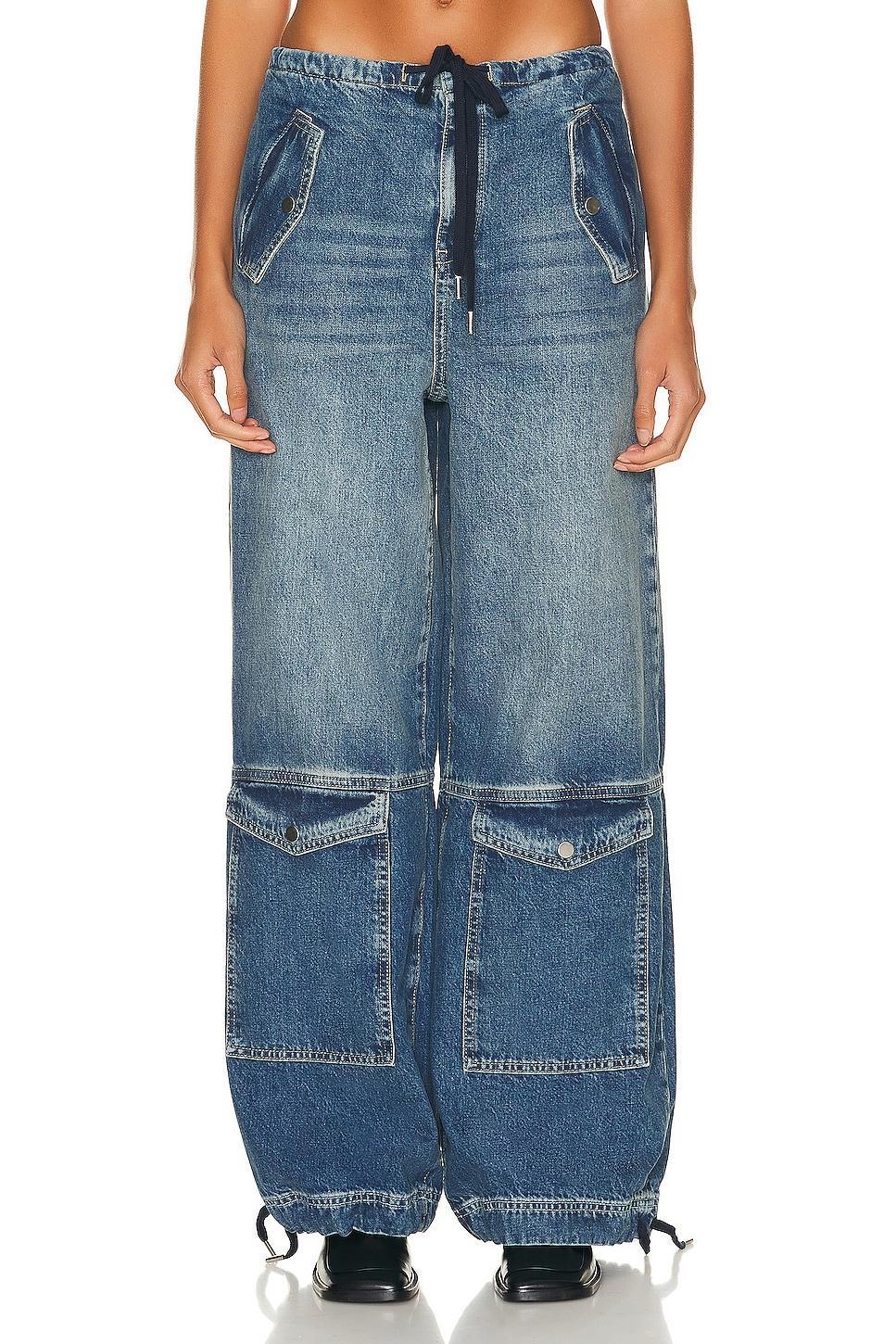 Alix Wide Leg Drawstring Cargo Product Image