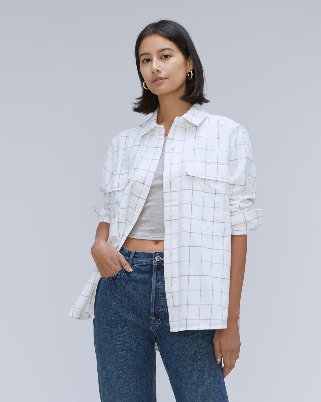 The Classic Cotton Flannel Shirt Product Image