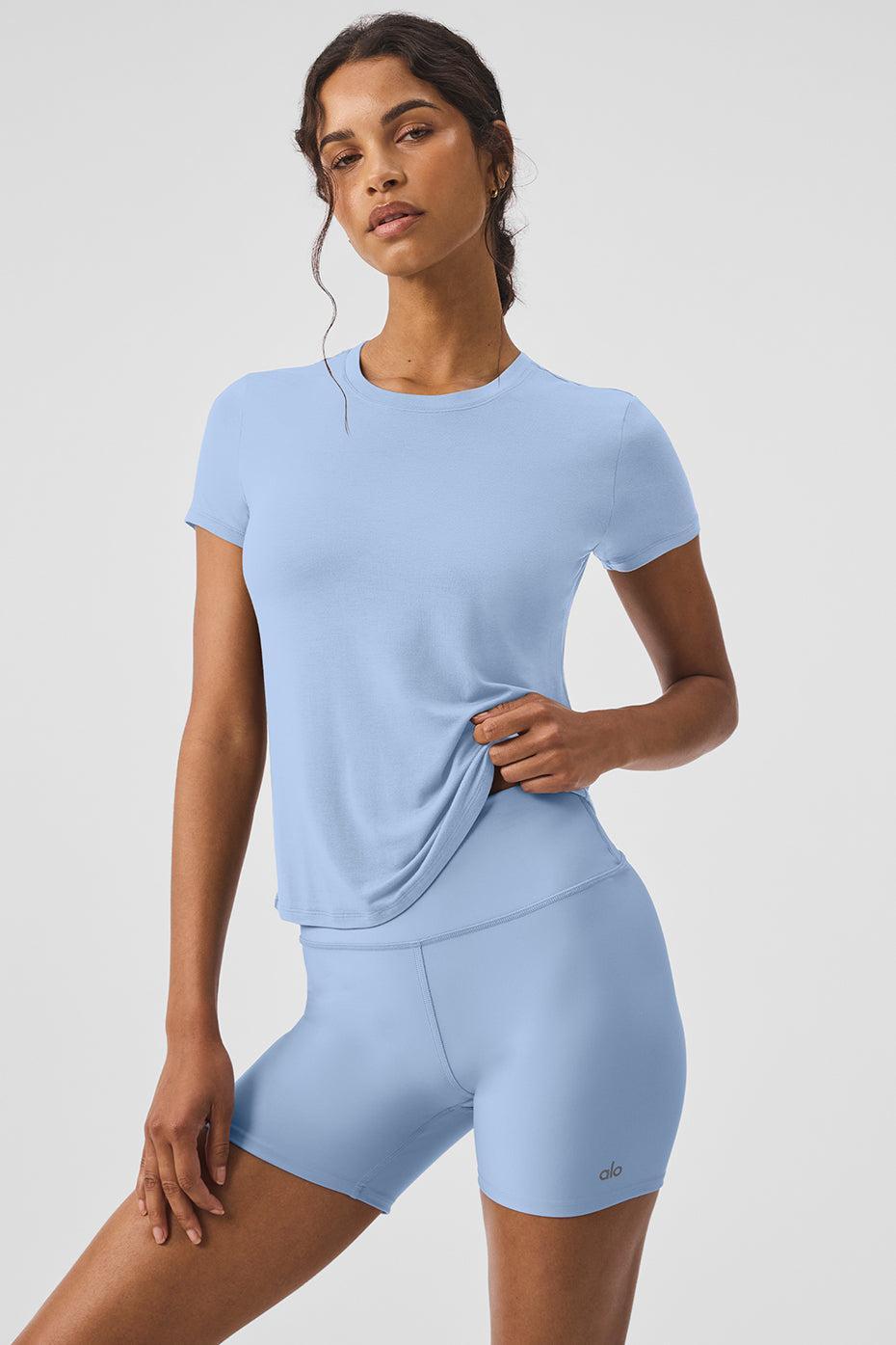 All Day Short Sleeve - Seashell Blue Product Image