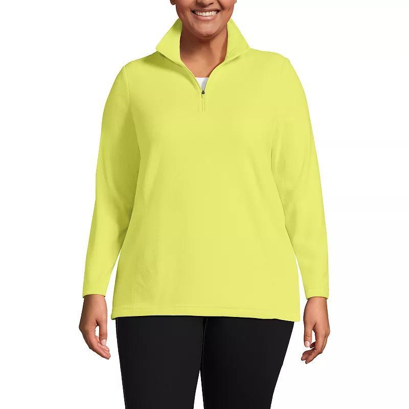 Petite Lands' End 1/4-Zip Fleece Pullover, Women's, Size: XS Petite, Deep  Blue Product Image