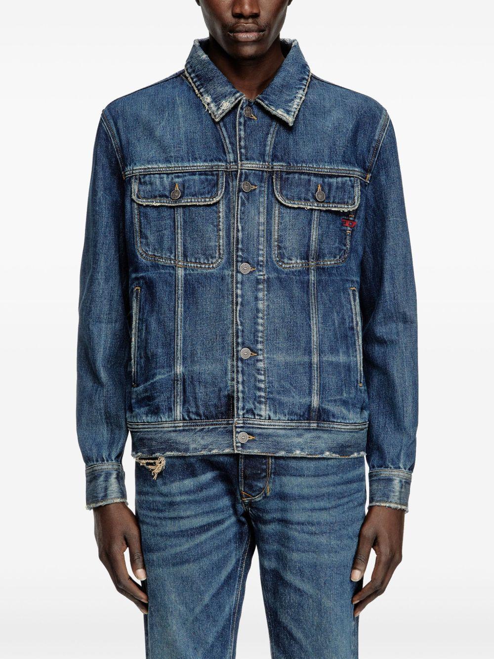 D-Barcy denim jacket Product Image