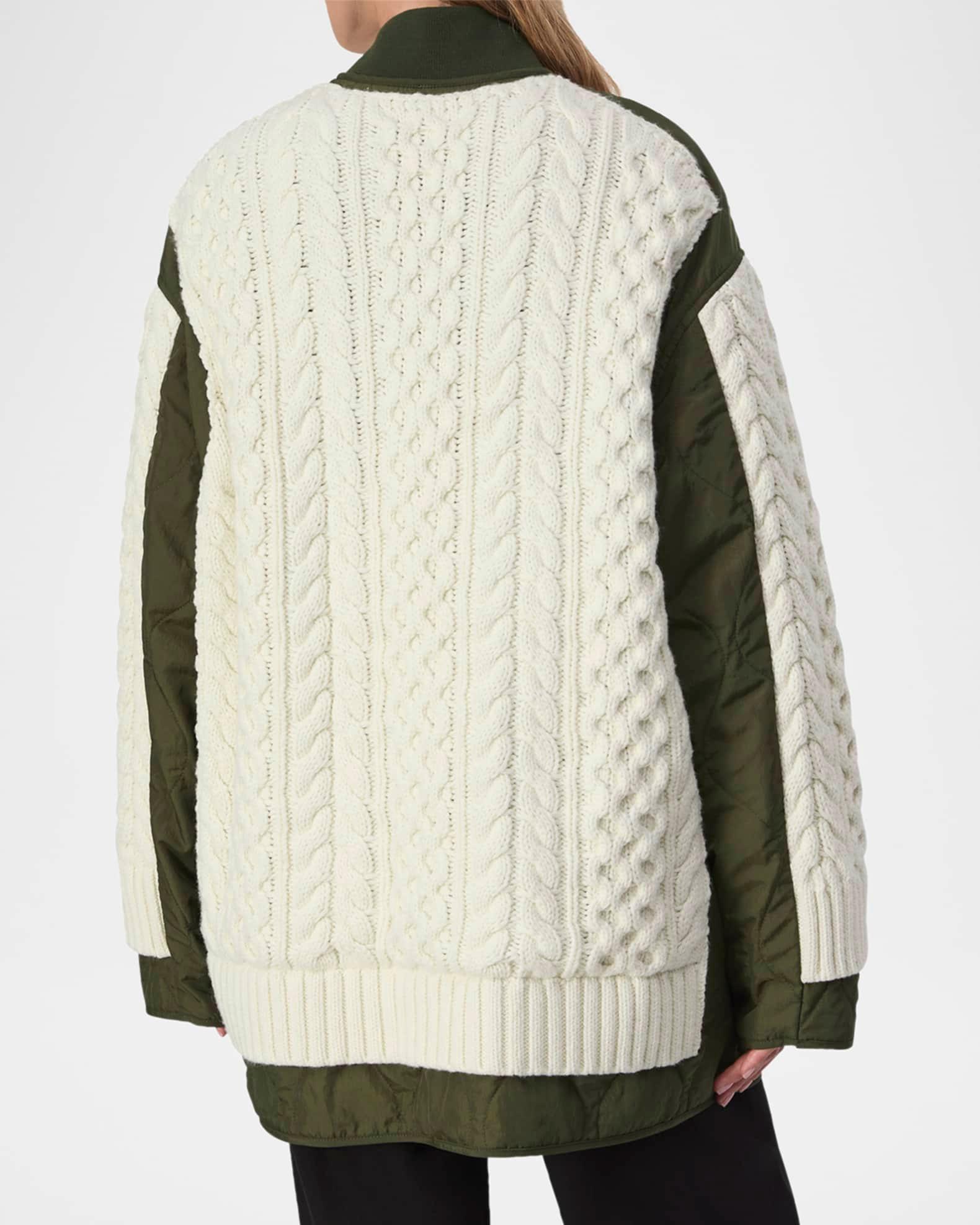 Winnie Mixed Media Jacket Product Image