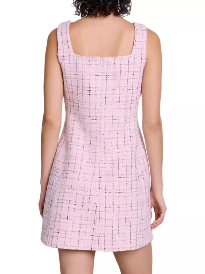 Sleeveless Tweed Dress Product Image