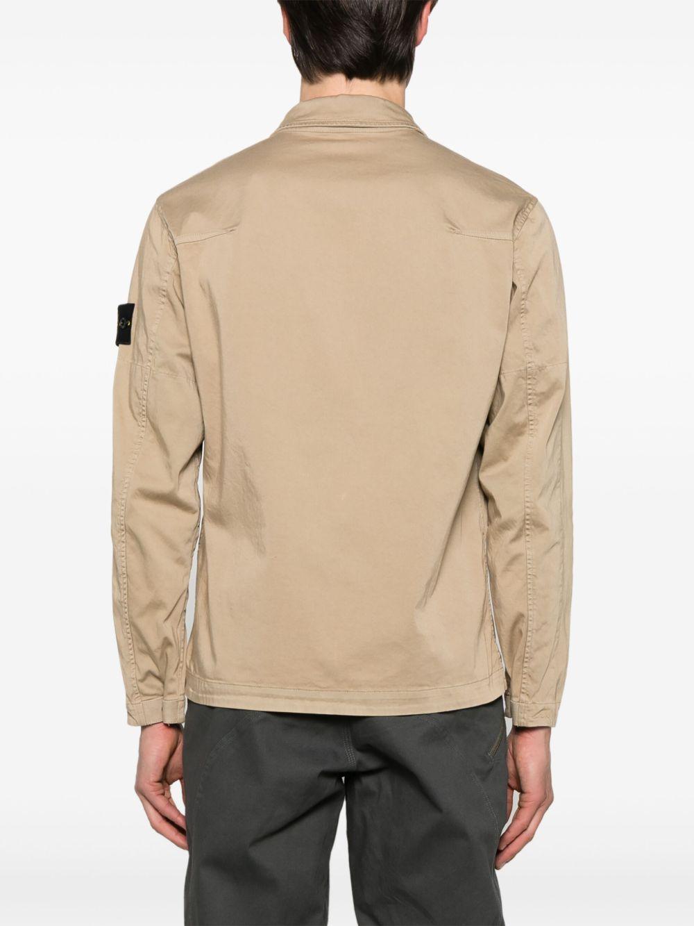 Compass-badge shirt jacket Product Image