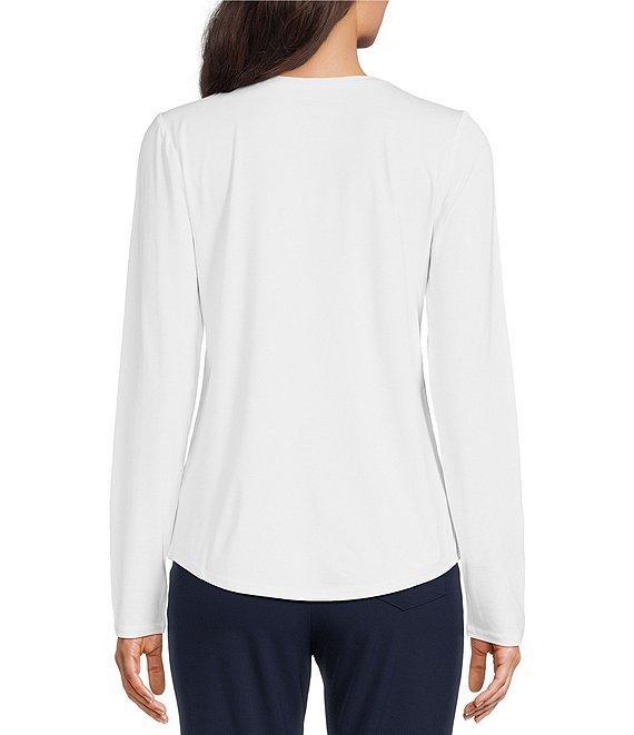 Lilly Pulitzer Westley Sorona Jersey Round Neck Long Sleeve Top Product Image