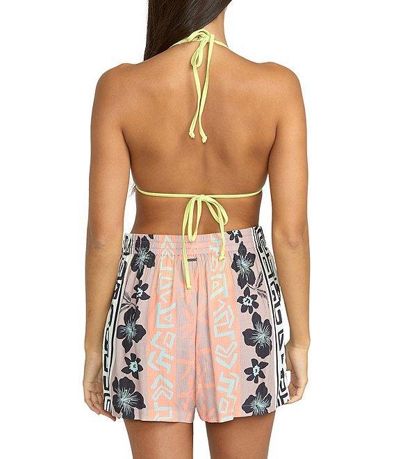 Volcom Funtastical Mixed Media Printed Gauze Shorts Product Image