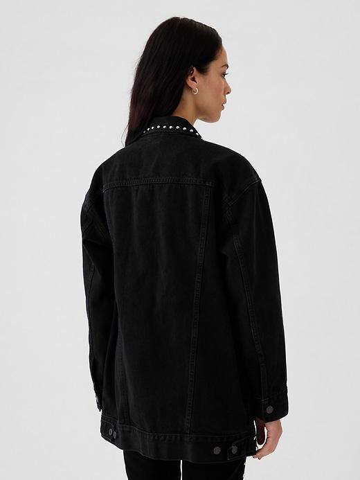 Oversized Icon Denim Jacket Product Image