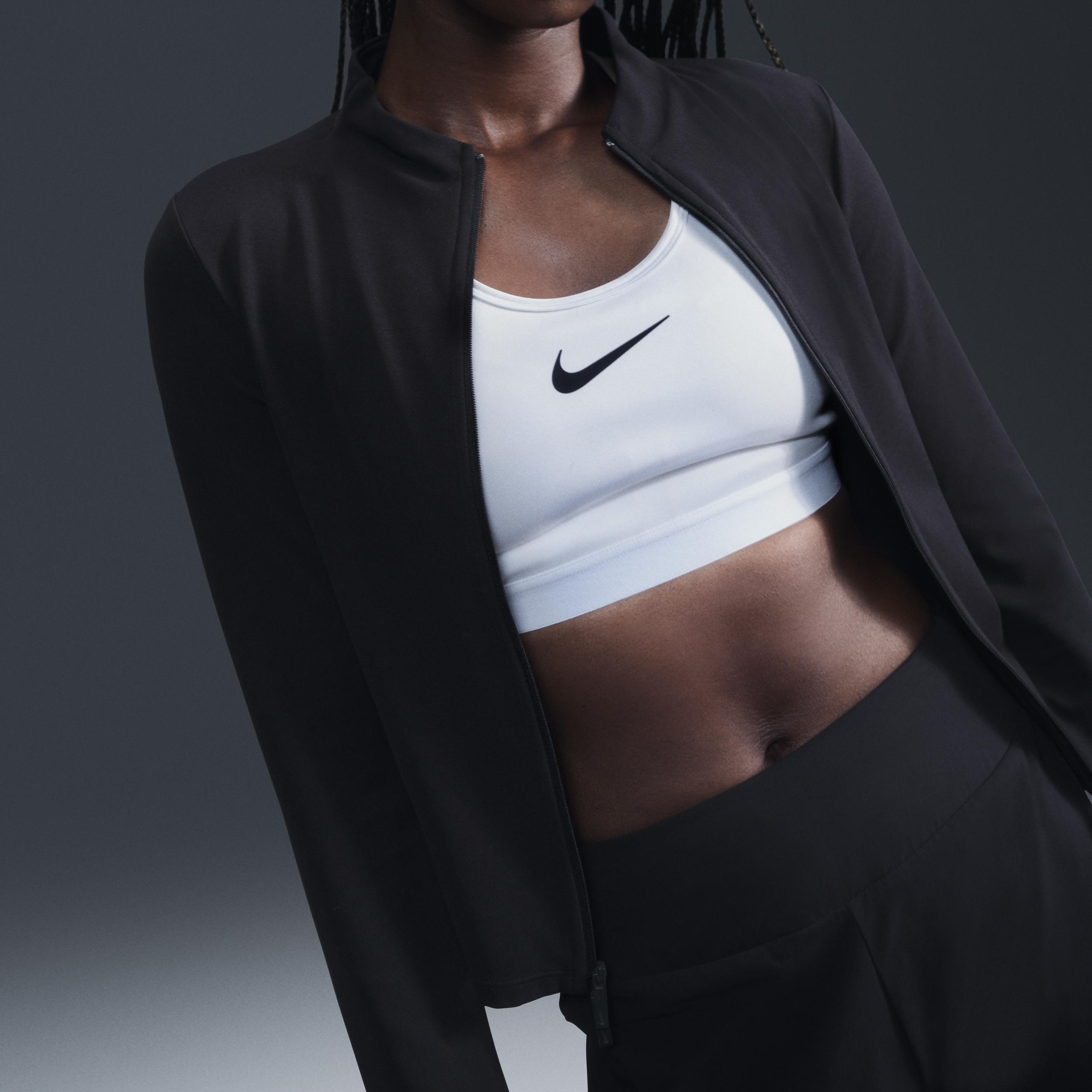 Nike Women's Zenvy Dri-FIT Full-Zip Long-Sleeve Top Product Image