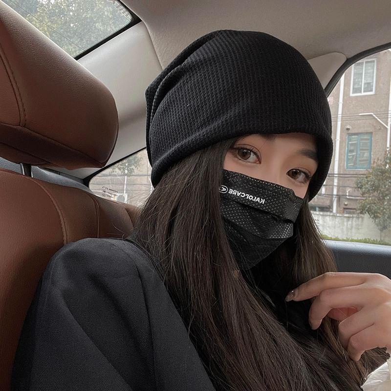 Plain Slouchy / Cuffed Beanie Product Image