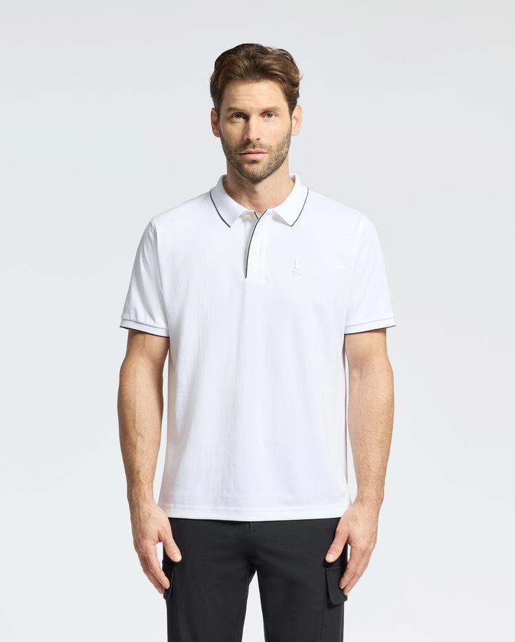 MENS BRYCE PERFORMANCE PIQUE POLO SHIRT - B6K486F200 Product Image