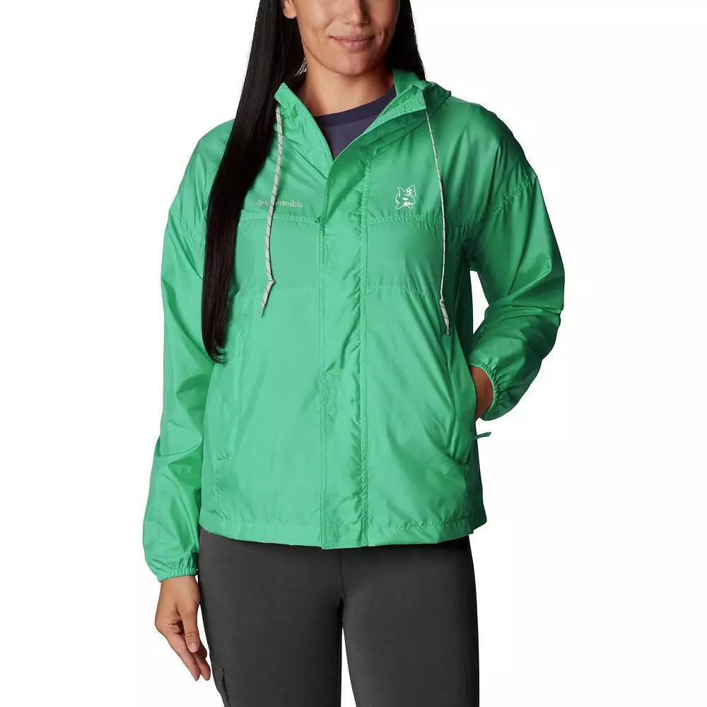 Women's Columbia Green Portland Timbers Flash Challenger Omni-Shade Full-Zip Windbreaker, Size: Large Product Image