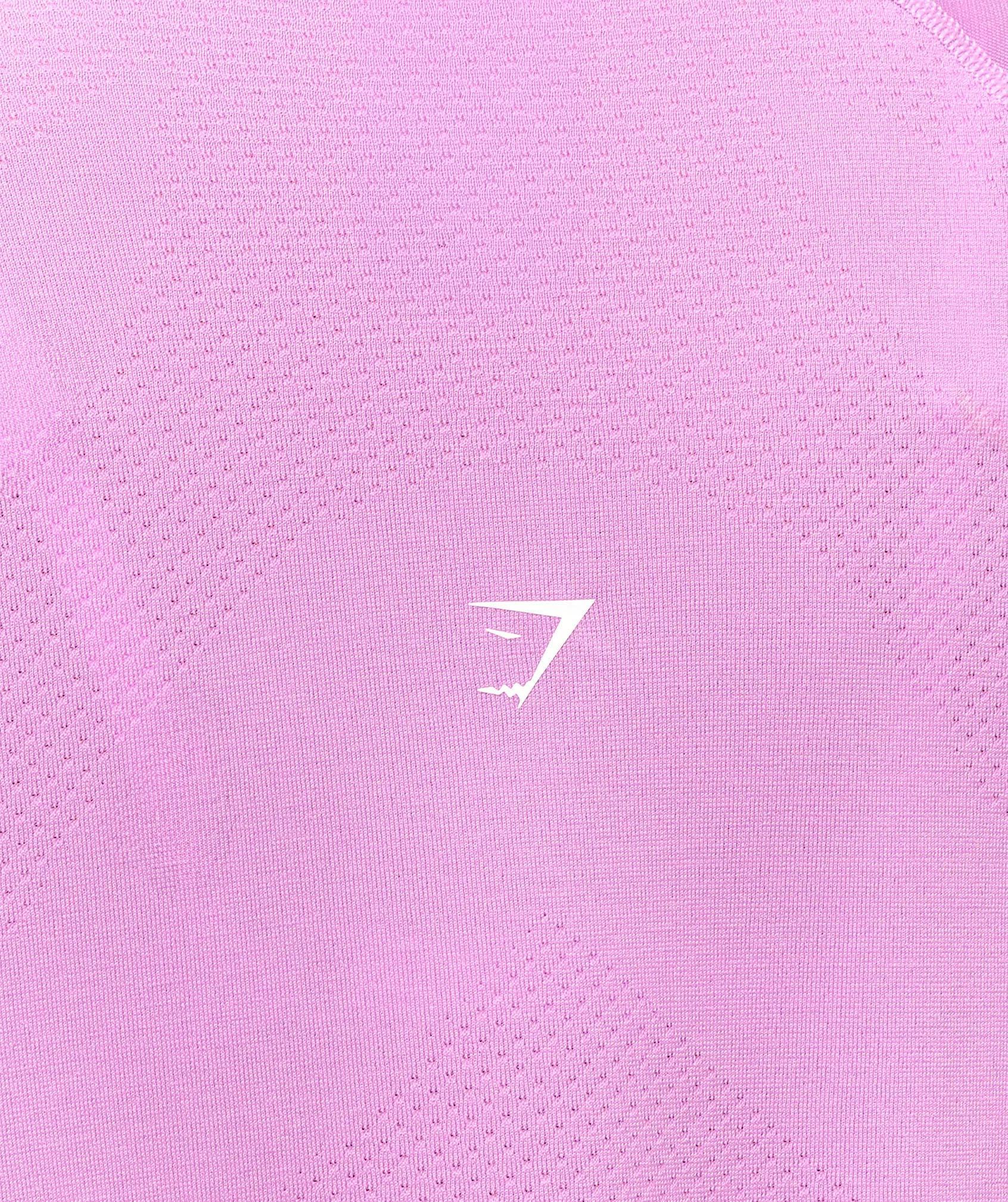 Gymshark Vital Light Long Sleeve Top - Sour Pink Marl Female Product Image