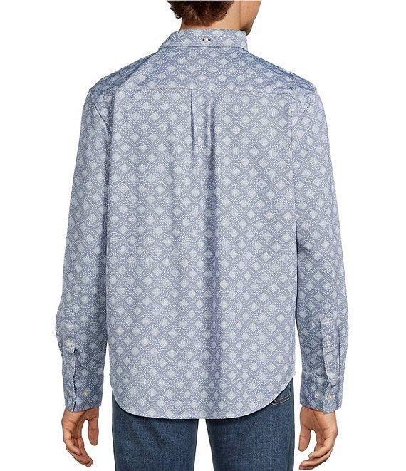 Tommy Bahama Big & Tall San Lucio Miro Mosaic Long Sleeve Woven Shirt Product Image