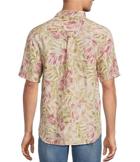 Tommy Bahama Sand Linen Villa Nueva Vines Short Sleeve Woven Shirt Product Image