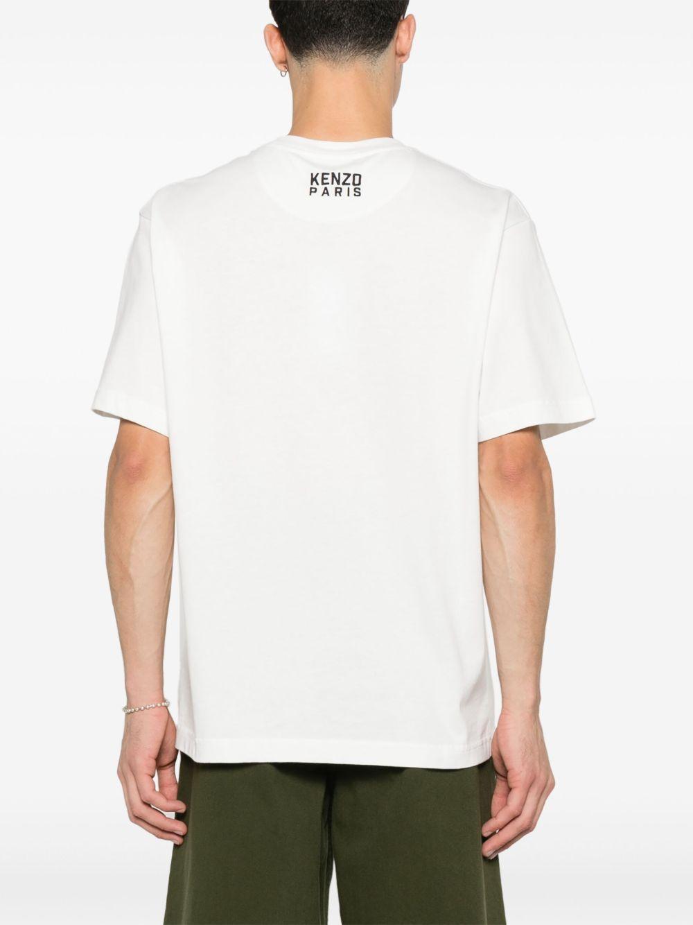 "Lucky Tiger" embroidered T-shirt  Product Image